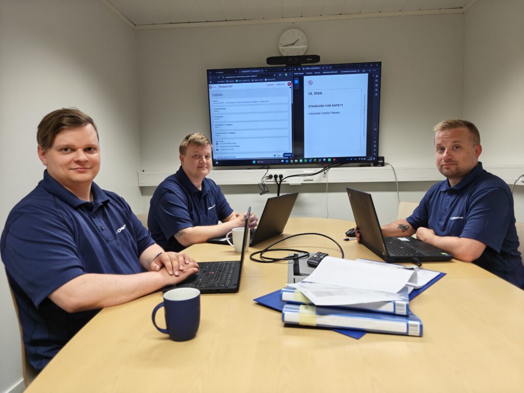 CMe Solutions voi nyt sertifioida UL 508A -keskukset omissa tiloissaan